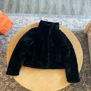 Abercrombie & Fitch Black Puffer Jacket